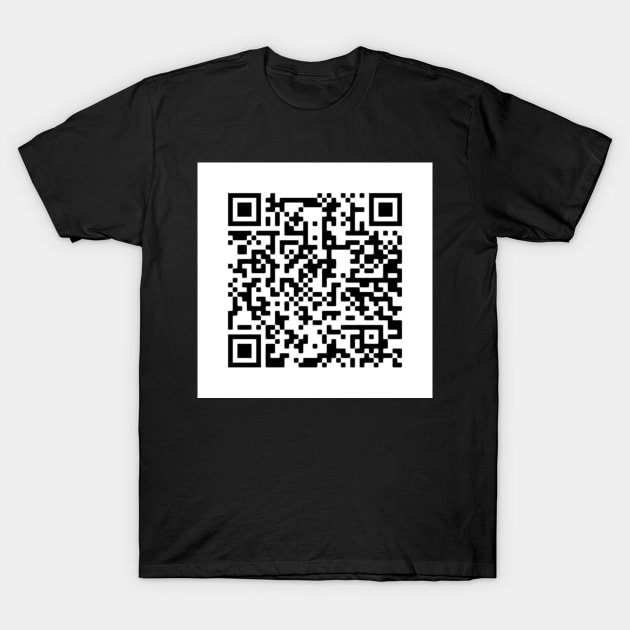 REPLAY -SPOTIFY QR CODE T-Shirt by mcmetz